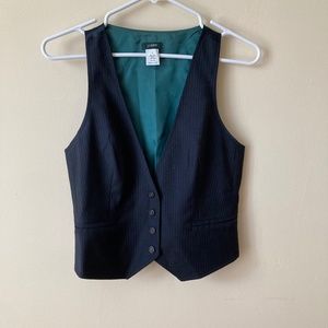 On-Trend J.Crew Women's Pinstriped Suite Vest